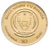 Купить Руанда 10 франков 2020 Год крысы