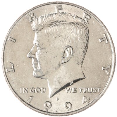 купить США 50 центов (1/2 доллара, half dollar) 1994 P Kennedy Half Dollar (Кеннеди) знак монетного двора "P" - Филадельфия
