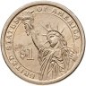 Купить США 1 доллар (dollar) 2010 D Президент США - Авраам Линкольн (1861-1865) знак монетного двора: "D" - Денвер