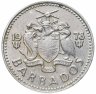 Купить Барбадос 25 центов (cents) 1978 Без отметки монетного двора