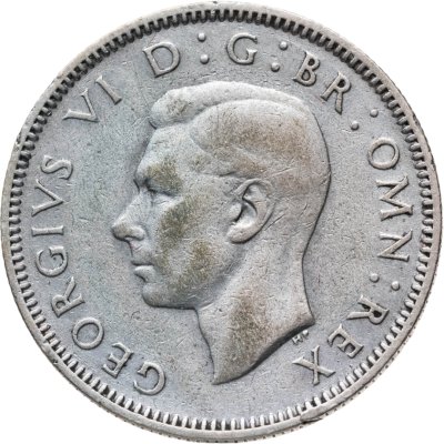купить Великобритания 1 шиллинг (shilling) 1939 Английский шиллинг - лев, стоящий на короне