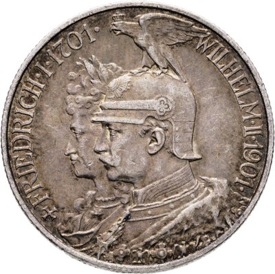 купить Германия (Империя) 2 марки (mark) 1901 "200 лет Пруссии"