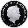 Купить Австралия 1 доллар 2010 "Выставка ANDA - Бостон - Северные территории - Крокодил", в футляре с сертификатом