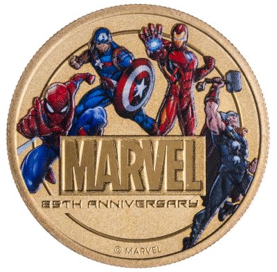 купить Тувалу 1 доллар 2024 «85-летие - Marvel»