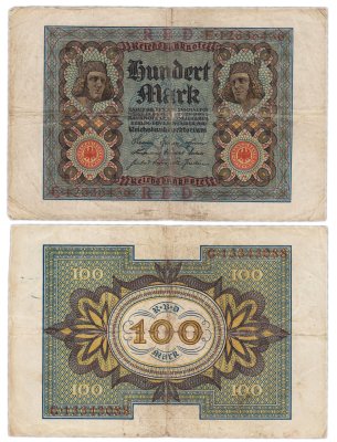 купить Германия 100 марок 1920 P-69