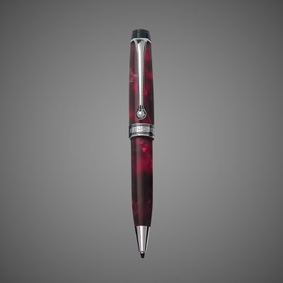 купить Шариковая ручка Aurora Optima Mini Variegated Burgundy CT, в подарочной коробке, Лаки и смолы: смола, хром, 2026 г.