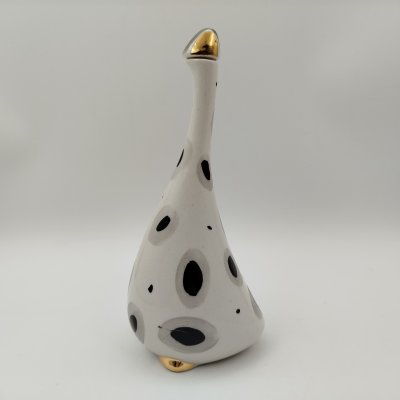 купить [редкая роспись] Штоф "Гусь", фарфор, роспись, золочение, СССР, 1960-1980 гг.