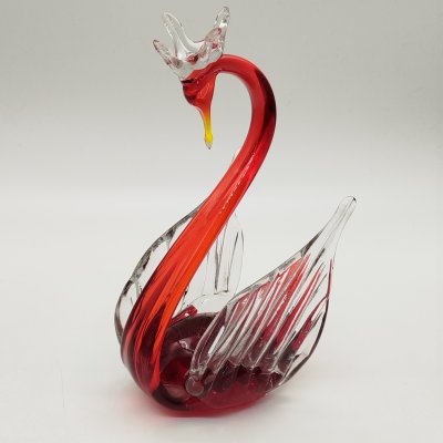 купить Статуэтка "Царевна-Лебедь", цветное стекло, гутная техника, Российская Федерация, 1990-2015 гг.