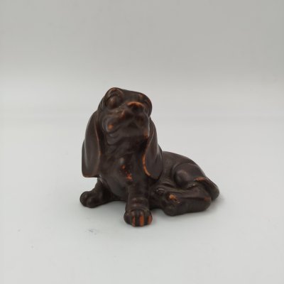 купить Статуэтка "Вислоухий щенок", искусственный камень, Россия, 1990-2000 гг.