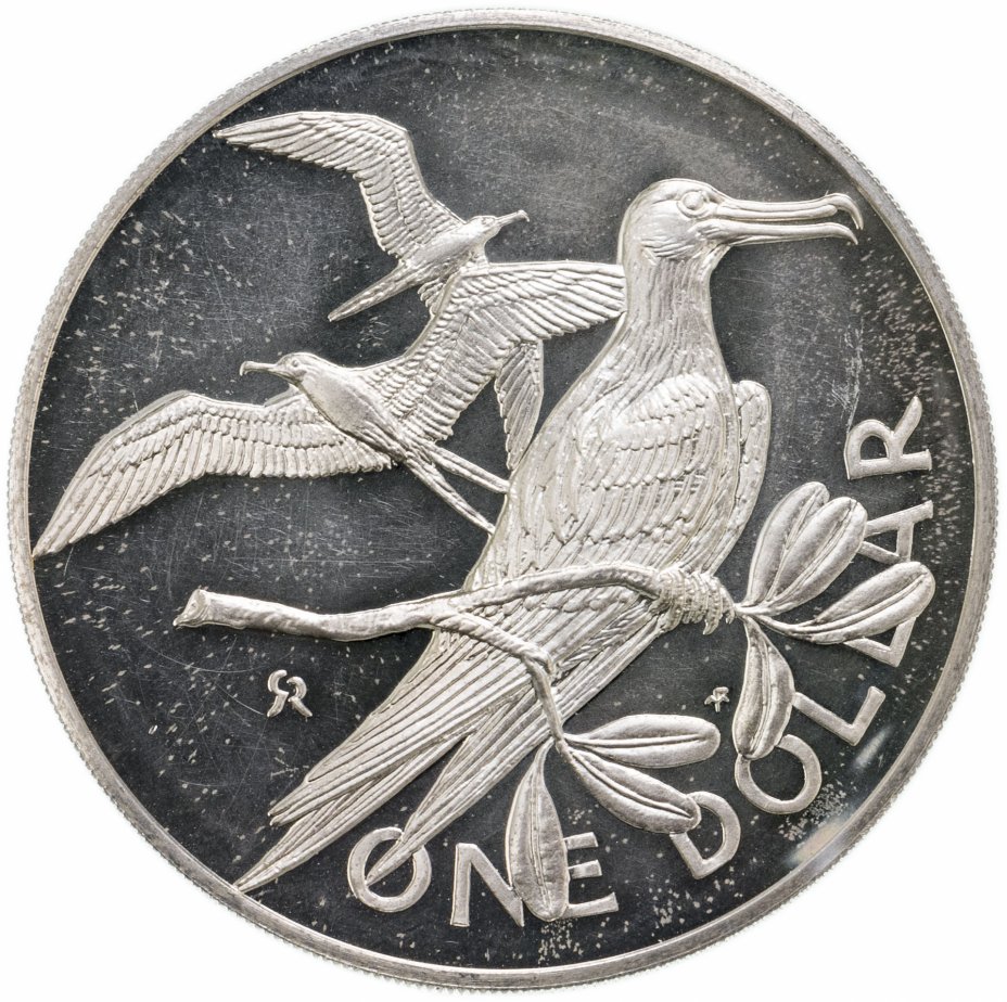 купить Виргинские острова 1 доллар (dollar) 1973 Британские