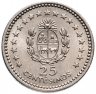 Купить Уругвай  25 сентесимо (centesimos) 1960