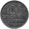 Купить Германия "Вормс" 10 пфеннигов 1918 нотгельд