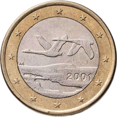 купить Финляндия 1 евро (euro) 2001