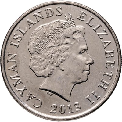купить Каймановы острова 25 центов (cents) 2013