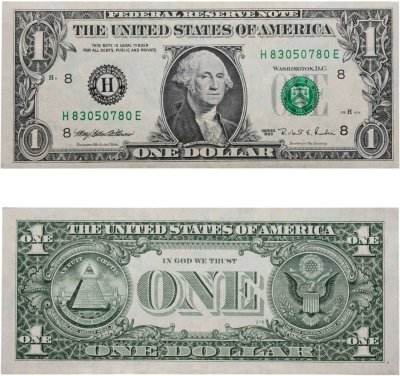 купить США 1 доллар 1995 (Pick 496a) H-Сент Луис "FW" (Fort Worth)