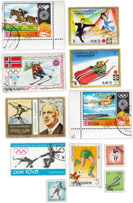 купить Набор из 11 марок "Спорт и Олимпийские игры"