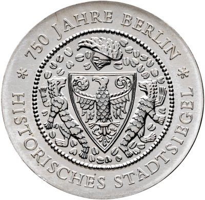 купить Германия (ГДР) 20 марок 1987 "750 лет Берлину"