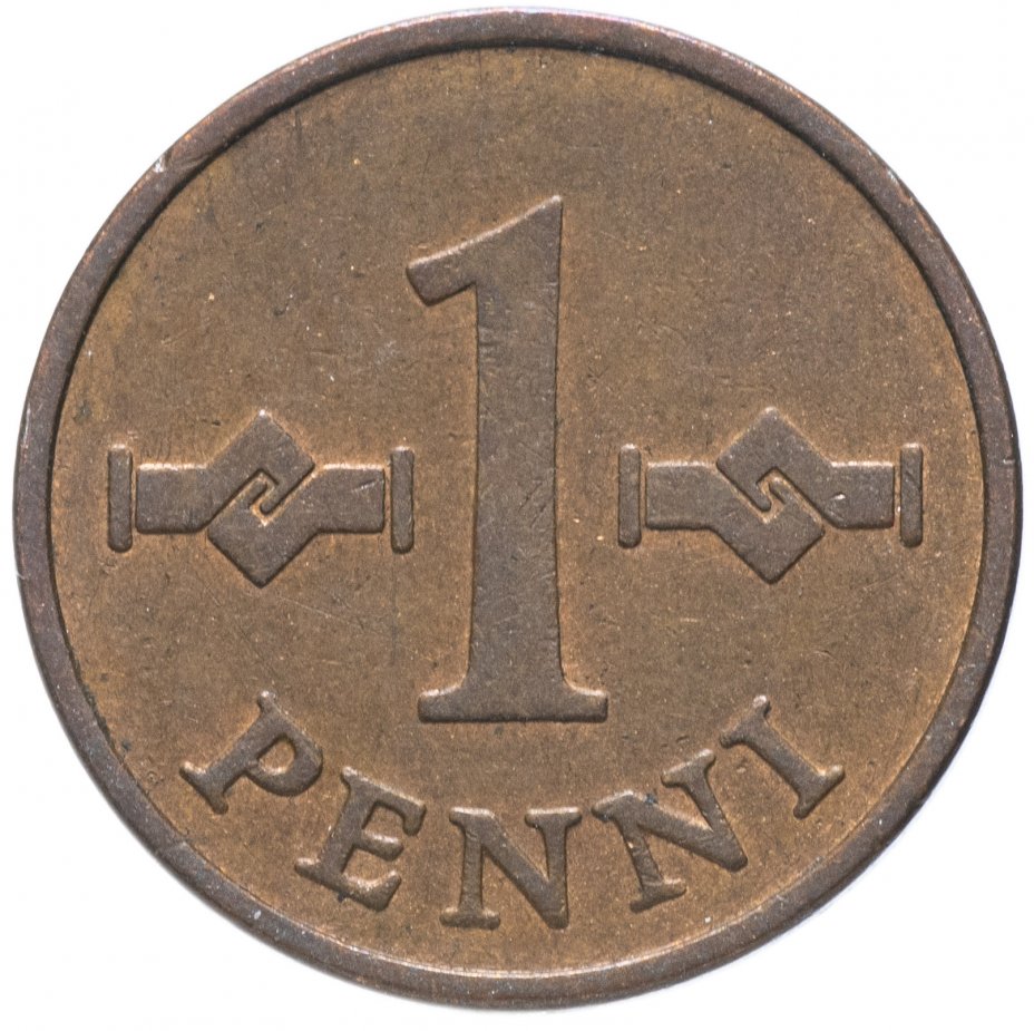 купить Финляндия 1 пенни (penny) 1963-1969