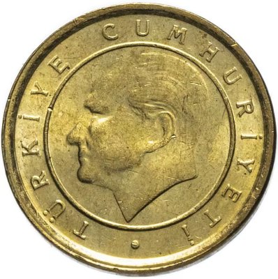 купить Турция 1 новый куруш (yeni kurus) 2005