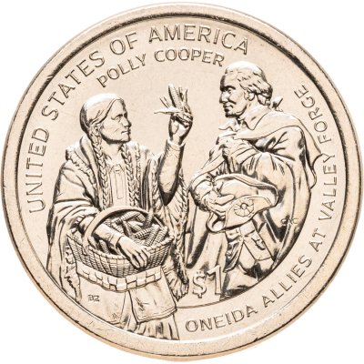 купить США 1 доллар (dollar) P 2026 "Коренные Американцы - Полли Купер"
