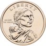 Купить США 1 доллар (dollar) P 2026  "Коренные Американцы - Полли Купер"