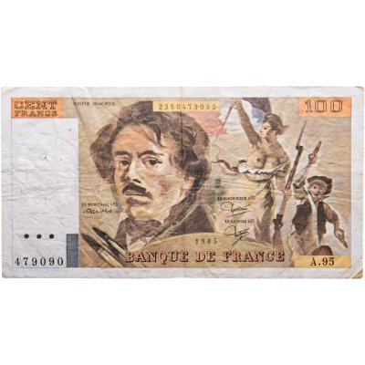 купить Франция 100 франков 1985 года (Pick 154b)