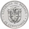 Купить Панама 25 сентесимо (centesimos) 1982 Хусто Аросемена