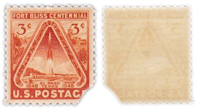 купить США 3 цента 1948 "Форт Блисс"