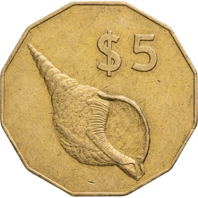 купить Острова Кука 5 долларов (dollar) 2003