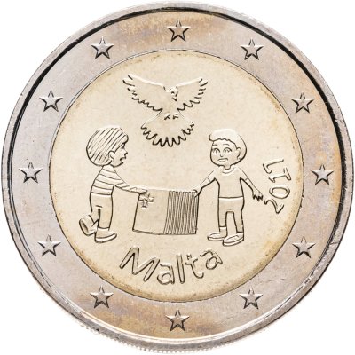 купить Мальта 2 евро (euro) 2017 "Мир"