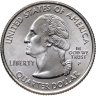 Купить США 25 центов (квотер, 1/4 доллара, quarter dollar) 2002 P Квотер штата Миссисипи знак монетного двора: "P" - Филадельфия