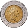 Купить Австралия 5 долларов (dollars) 1996 "Дональд Брэдмен"