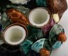 Купить Чернильница  "Полярный медведь" (Белый медведь), скульптор Ю. Рубан, фаянс, роспись, Конаковский фаянсовый завод им. М.И. Калинина (ЗиК Конаково), СССР, 1950-1960 гг.