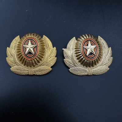 купить Набор из 2-х кокард ВС РФ, алюминий, Российская Федерация, 2000-2020 гг.