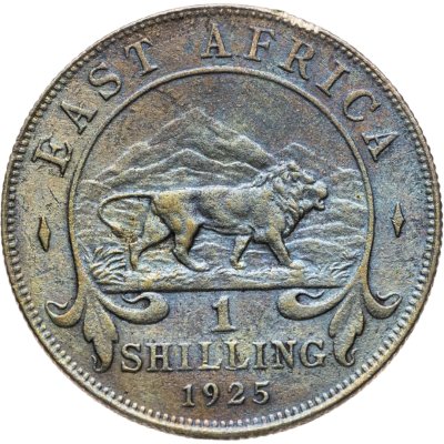 купить Британская Восточная Африка 1 шиллинг (shilling) 1925
