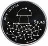 Купить Латвия 5 евро 2019 Proof "Дары леса"