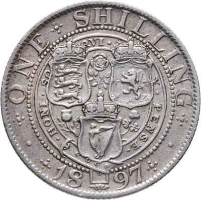купить Великобритания 1 шиллинг (shilling) 1897