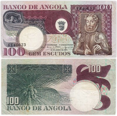 купить Ангола 100 эскудо 1973