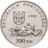 Купить Португалия 200 эскудо (escudos) 1998 "Путешествие Васко да Гамы в Индию 1498 года - Мозамбик"