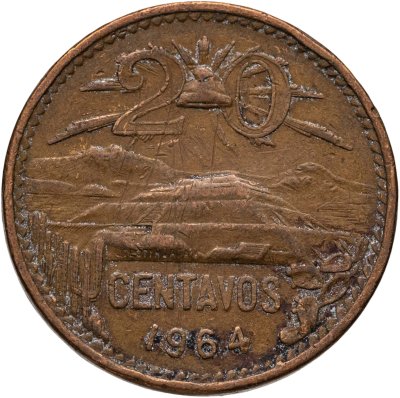 купить Мексика 20 сентаво (centavos) 1964