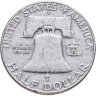 Купить США 50 центов (1/2 доллара, half dollar) 1962 "Franklin Half Dollar"