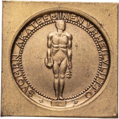 купить Финляндия медаль плакетка "Финский спортивный союз. 1-е место" 1961