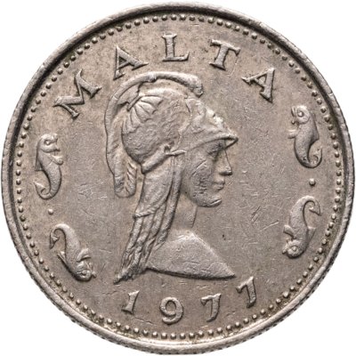 купить Мальта 2 цента (cents) 1977