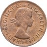 Купить Австралия 1 пенни (penny) 1964 Точка после "PENNY." - Монетный двор Перта