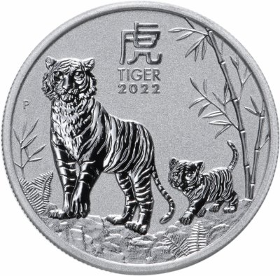 купить Австралия 50 центов 2022 Год тигра