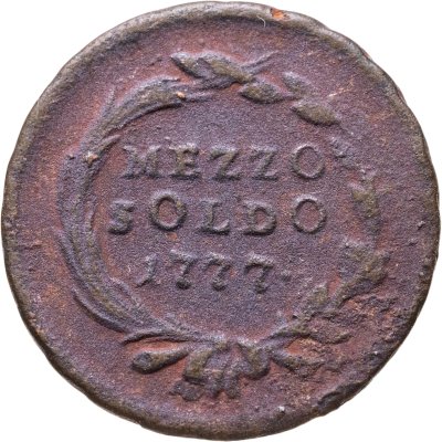 купить Италия, Милан 1/2 сольдо 1777