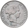 Купить Испания 1 эскудо (escudo) 1867