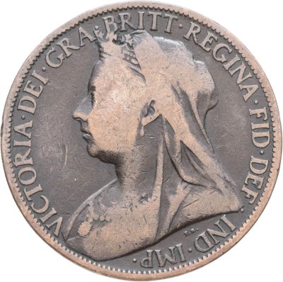 купить Великобритания 1 пенни (penny) 1898