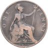 Купить Великобритания 1 пенни (penny) 1898