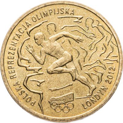 купить Польша 2 злотых (zlote) 2012 "XXX летние Олимпийские Игры, Лондон 2012"